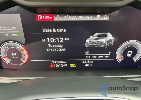 2019 Audi Q8 Premium Plus S-Line из США, поврежденный, VIN WA1EVAF19KD030777